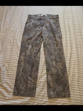 Hollister Grey Camouflage Cargo Pants
